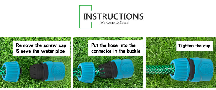 موصلات صنبور خرطوم مستديرة ABS