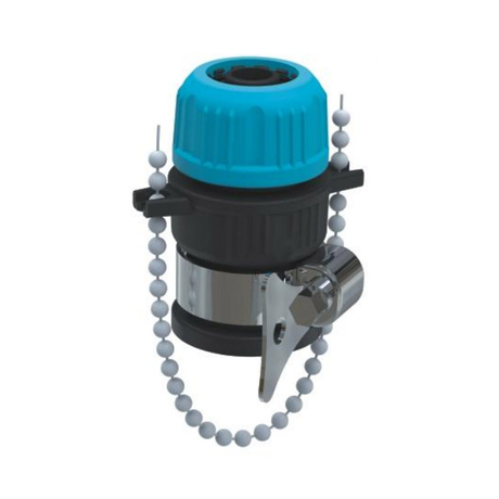  ABS 69G موصل خرطوم مطابق 1/2'-5/8 'خرطوم