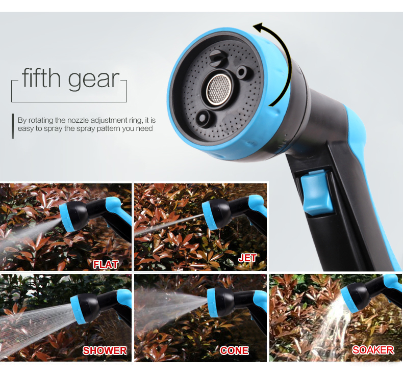 أوضاع بكرة وعربة خرطوم دوارة متينة للحديقة